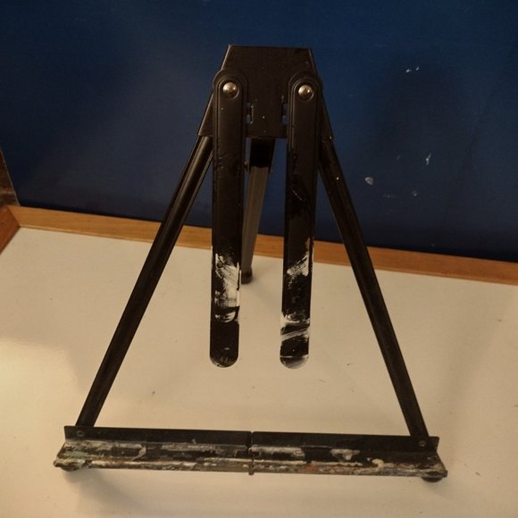Artist Loft Tabletop Black Metal Easel Folding Compact - Picture 2 of 5